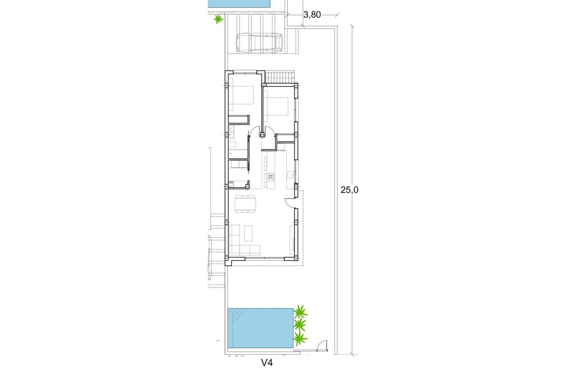 Obra nueva - Villa independiente - Los Alcázares
