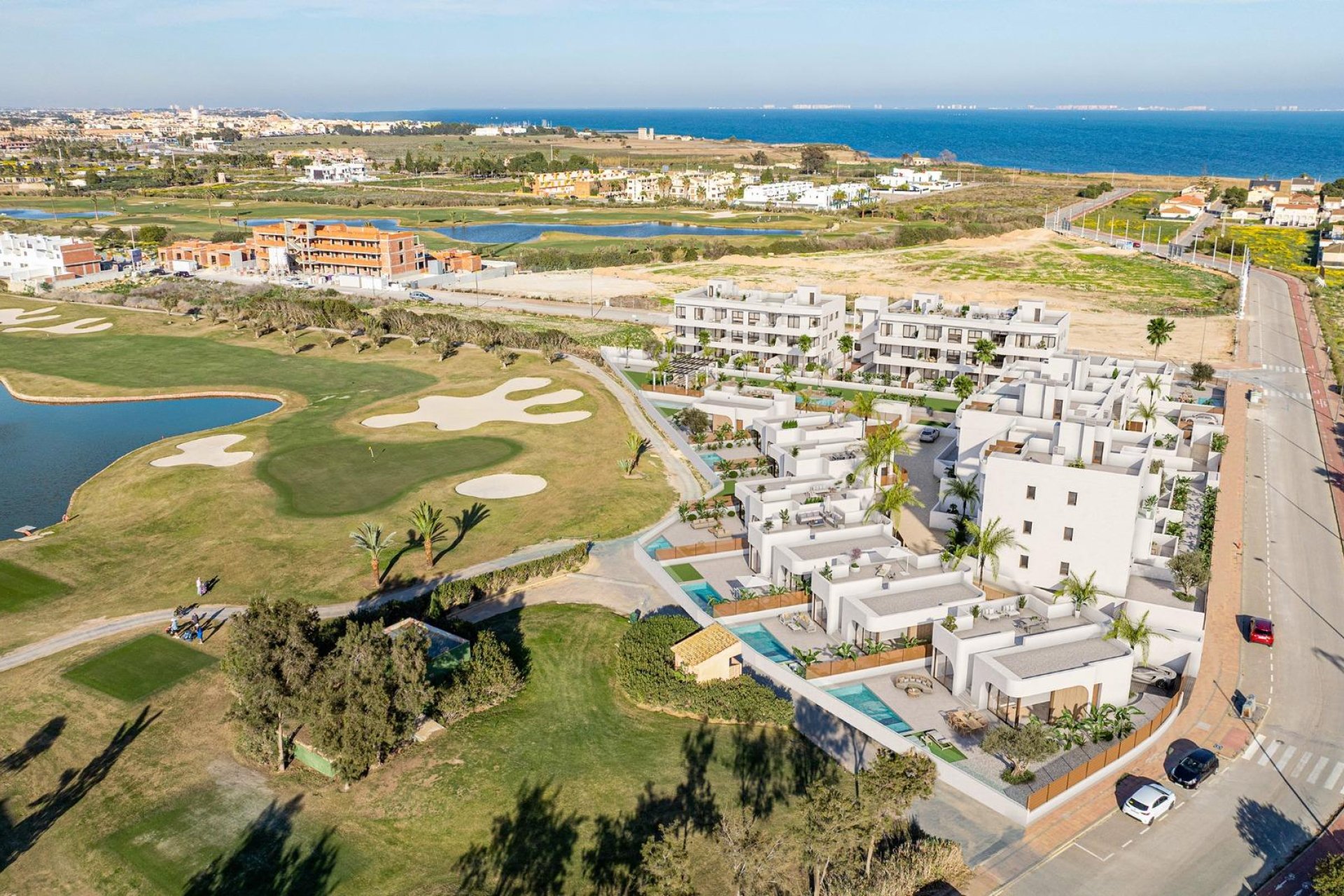 Obra nueva - Villa independiente - Los Alcázares
