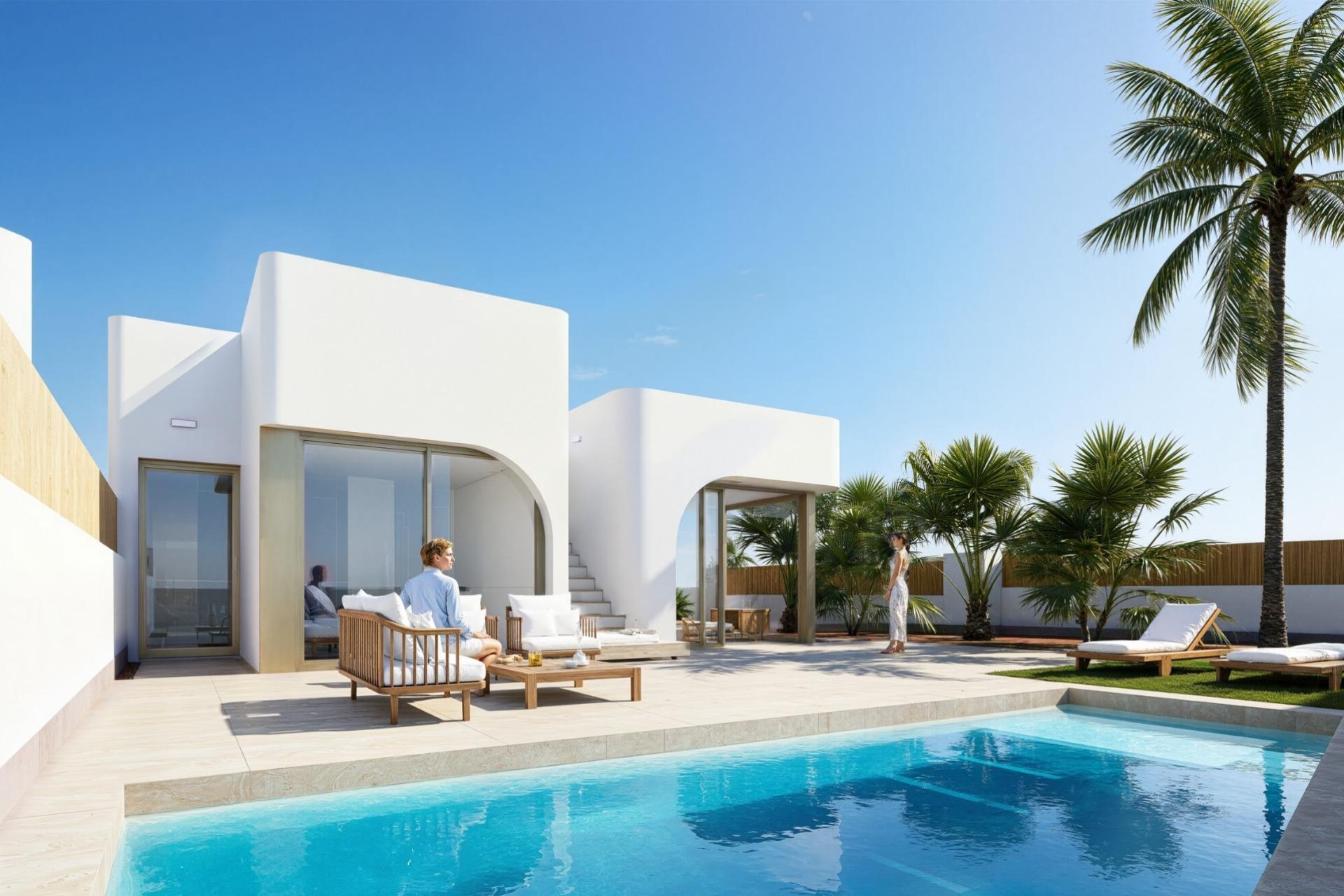 Obra nueva - Villa independiente - Los Alcázares