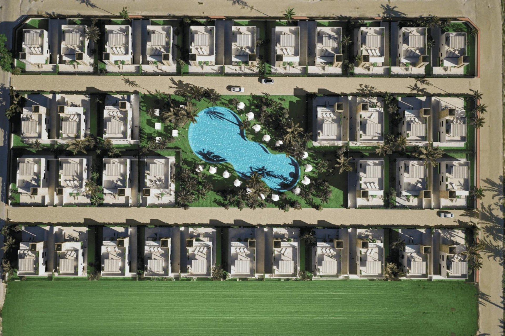 Obra nueva - Villa independiente - Mazarrón