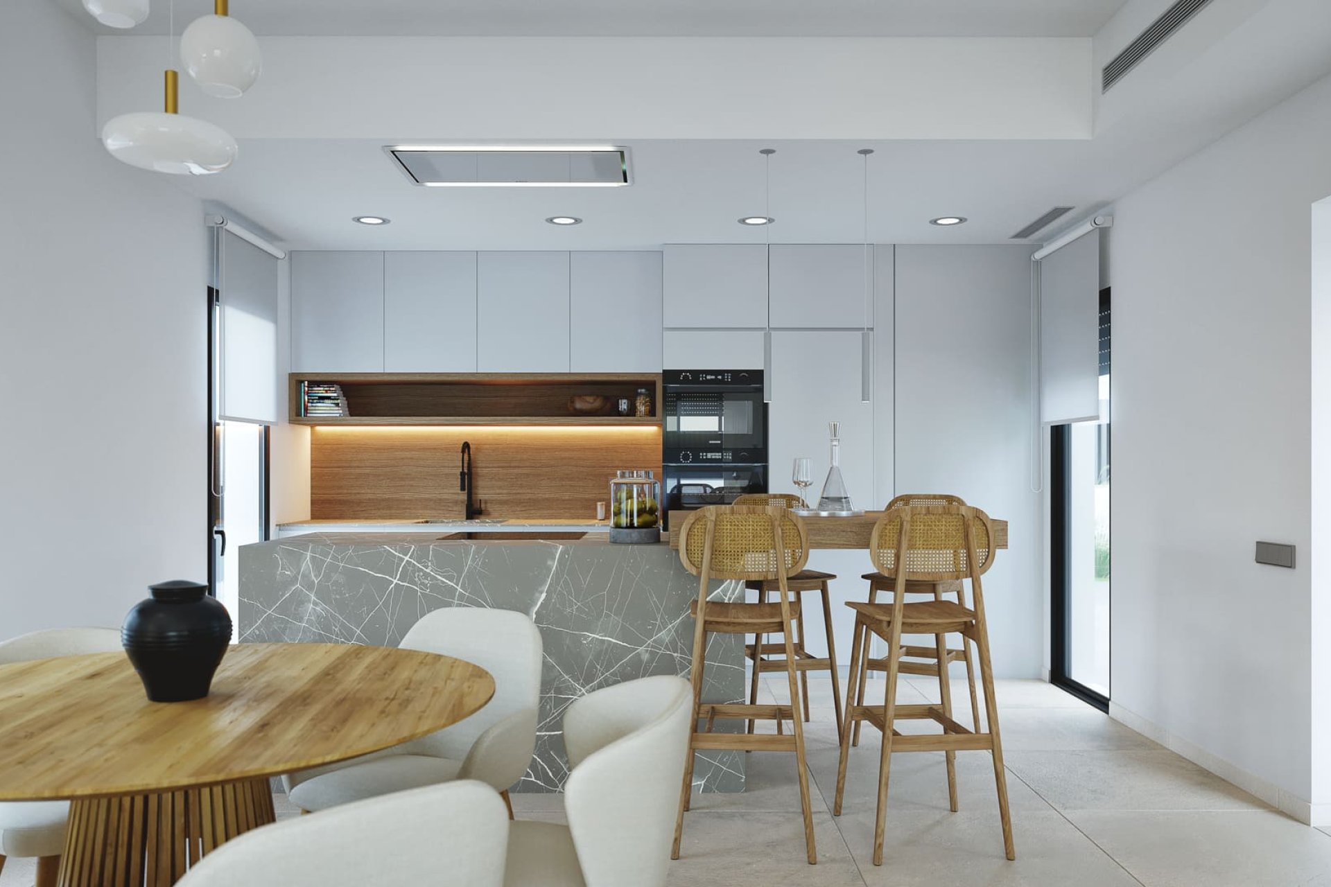 Obra nueva - Villa independiente - Murcia