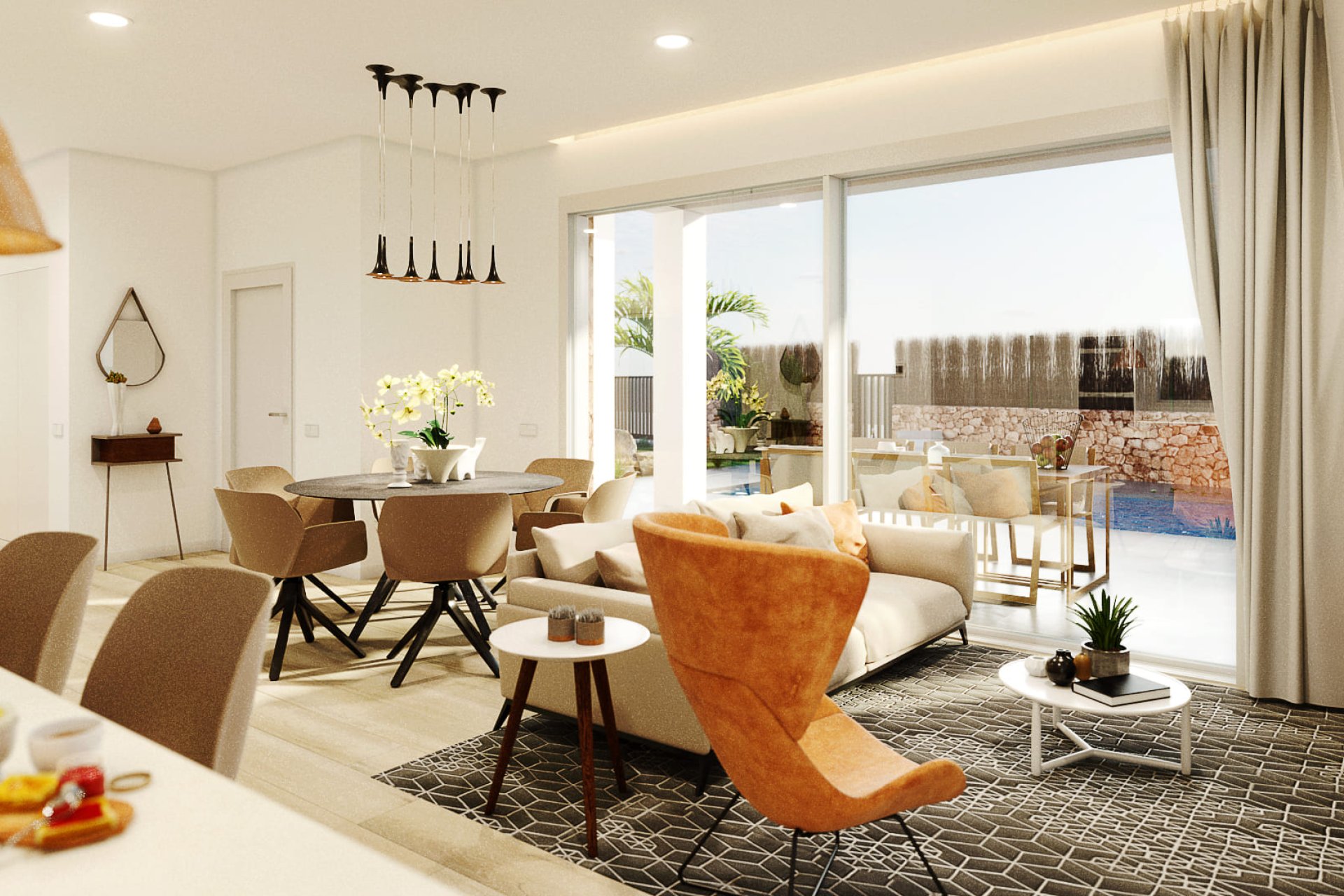 Obra nueva - Villa independiente - Orihuela Costa