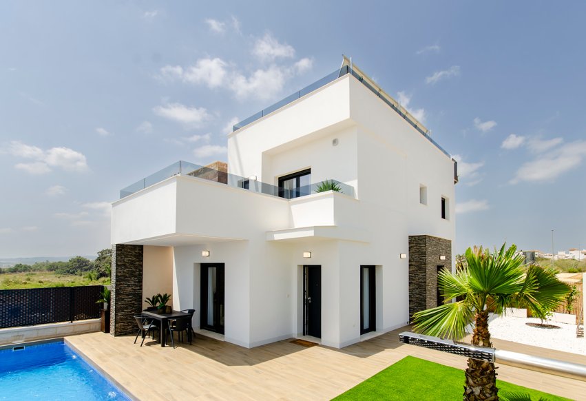 Obra nueva - Villa independiente - Orihuela Costa