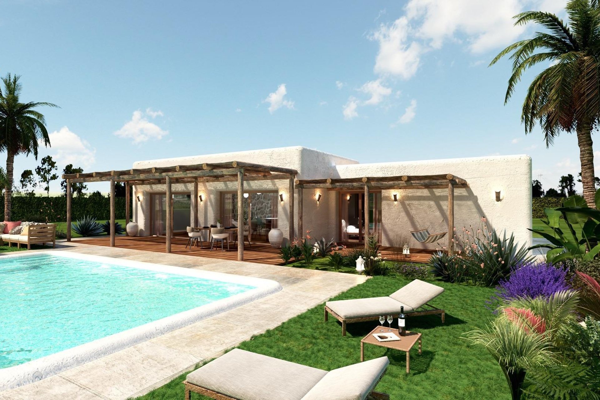 Obra nueva - Villa independiente - Pinoso