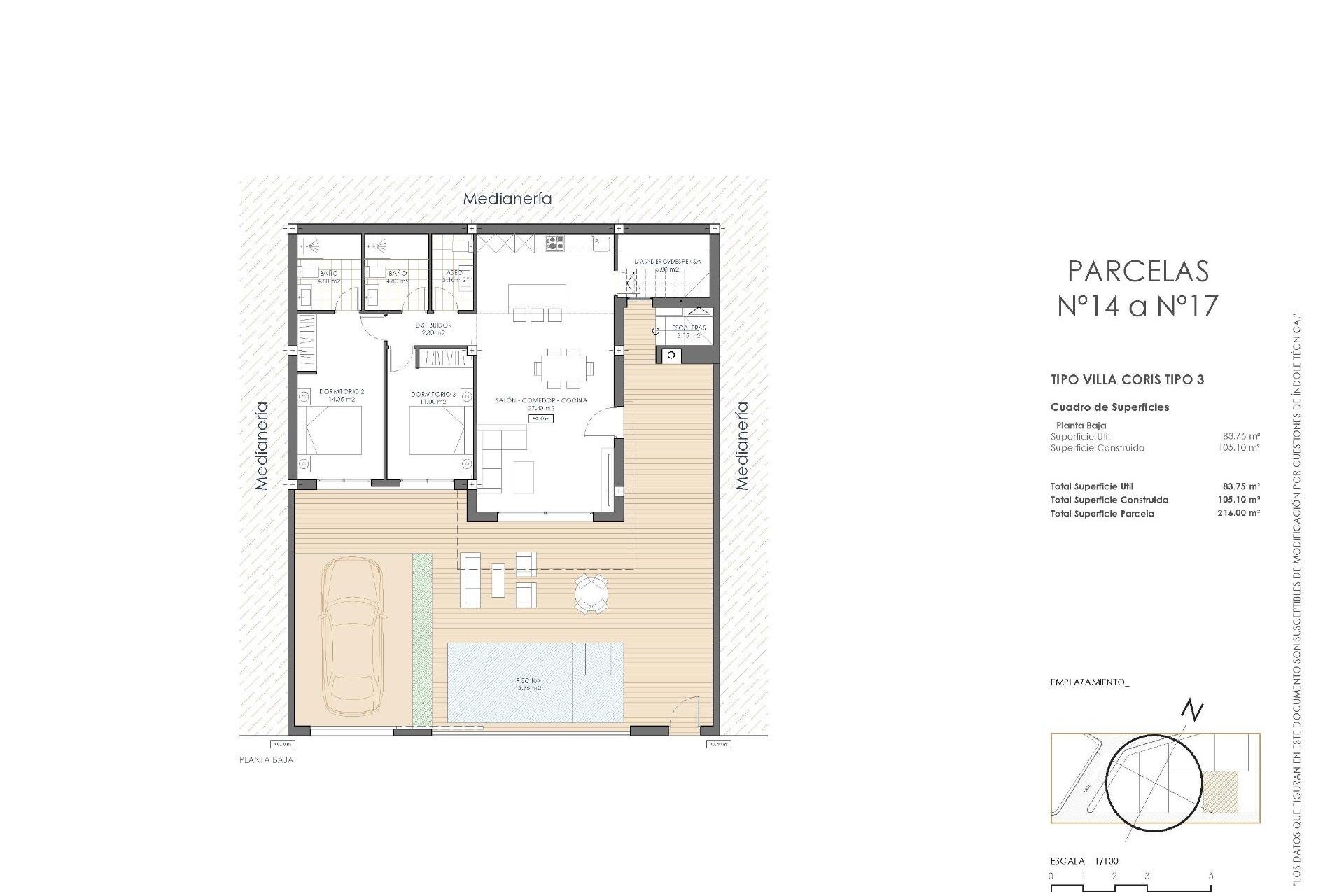 Obra nueva - Villa independiente - San Juan de los Terreros