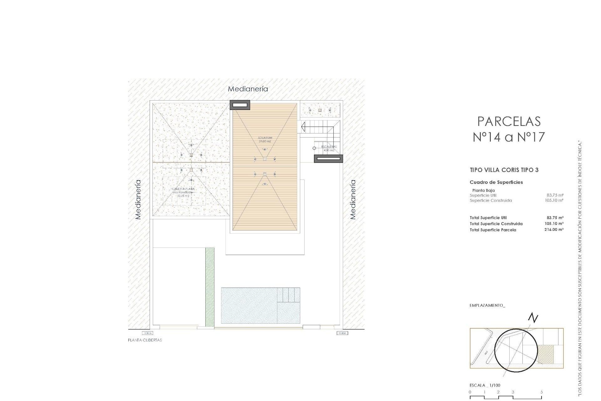 Obra nueva - Villa independiente - San Juan de los Terreros
