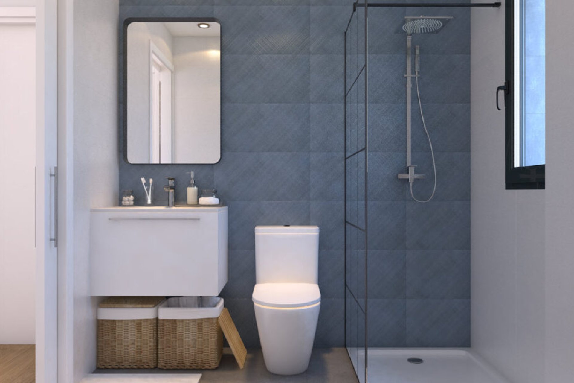 Obra nueva - Villa independiente - Sant Joan d'Alacant