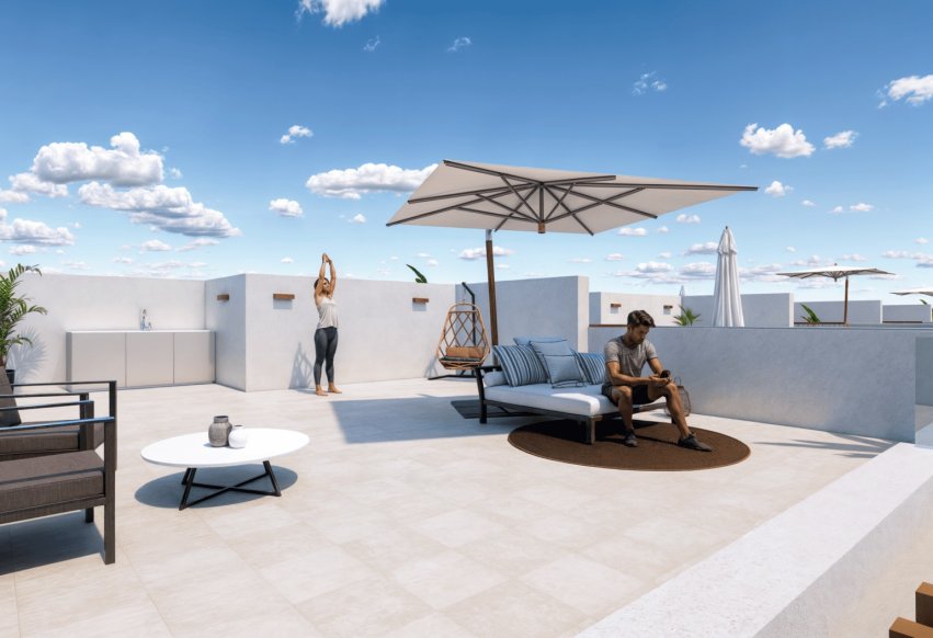 Obra nueva - Villa independiente - Torre-Pacheco