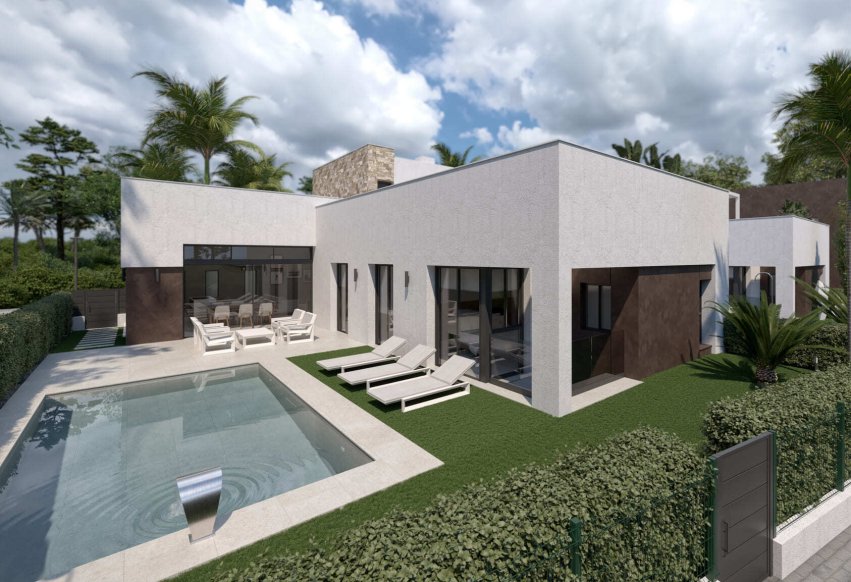 Obra nueva - Villa independiente - Torre-Pacheco