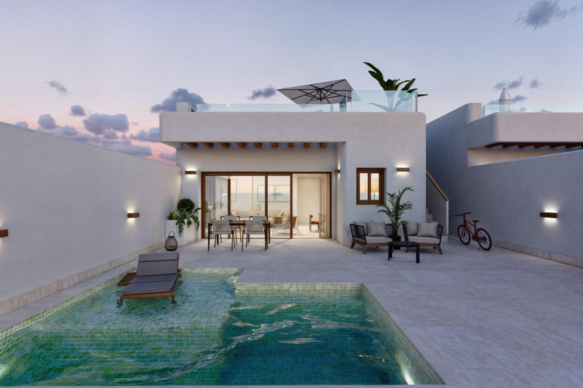 Obra nueva - Villa independiente - Torre Pacheco