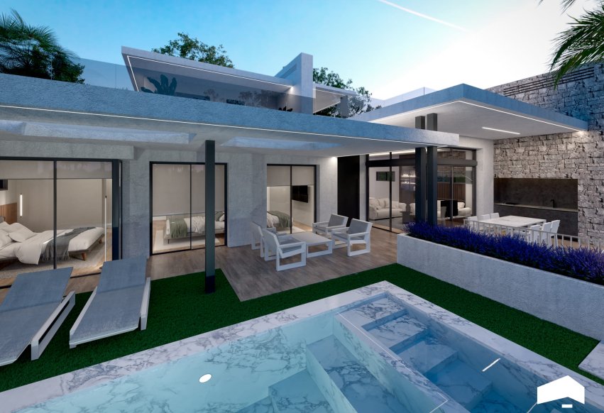 Obra nueva - Villa independiente - Torre-Pacheco