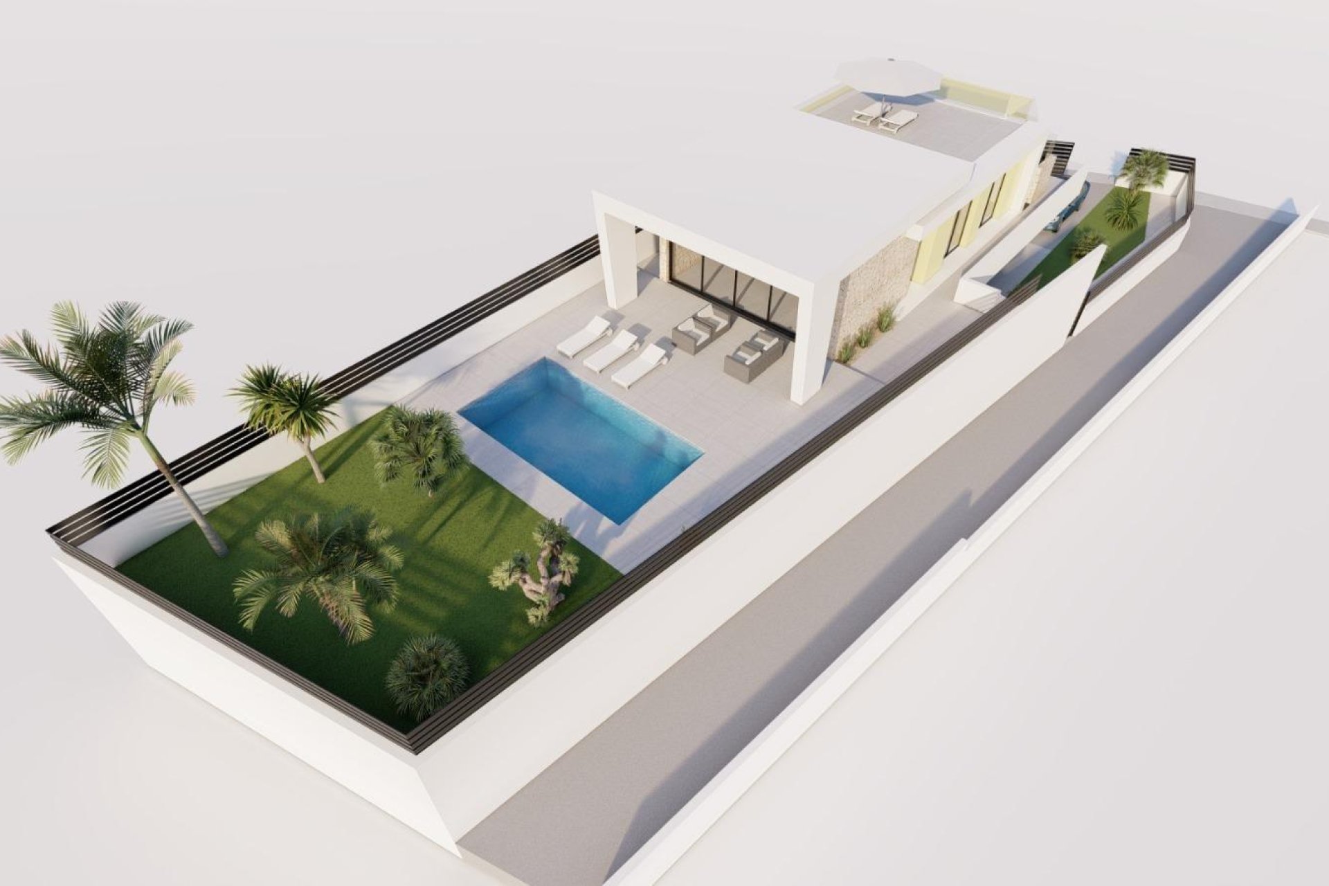 Obra nueva - Villa independiente - Torrevieja