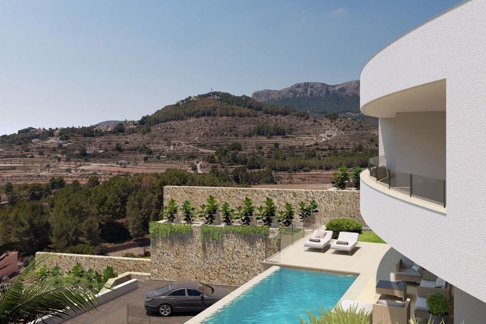 Resale - Independent Villa - Calpe - Urbanización