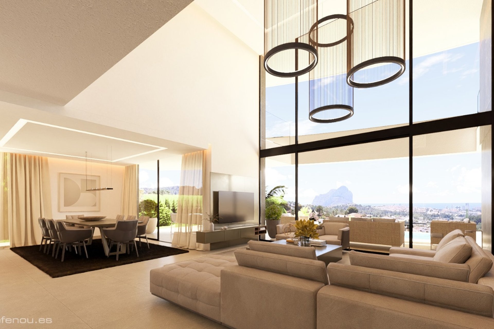 Resale - Independent Villa - Calpe - Urbanización