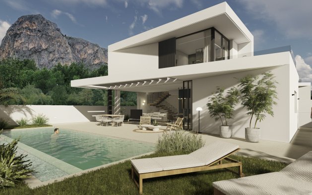 Villa independiente - Obra nueva - Polop - Polop