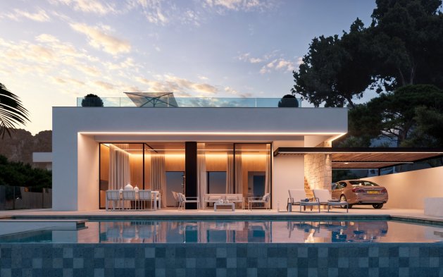 New Build - Independent Villa - Moraira