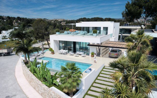 New Build - Independent Villa - Moraira