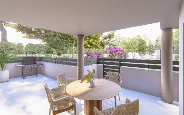 Obra nueva - Apartamento en planta baja - Jávea