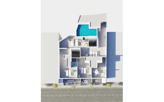 Nouvelle construction - Appartement au dernier étage - Torrevieja