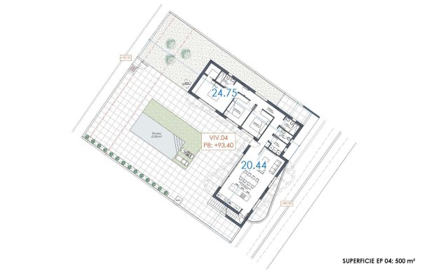 Obra nueva - Villa independiente - Algorfa