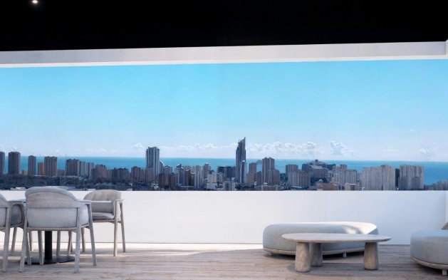 Obra nueva - Apartamento en planta baja - Finestrat