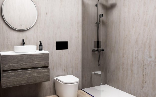 Obra nueva - Apartamento en planta baja - Finestrat