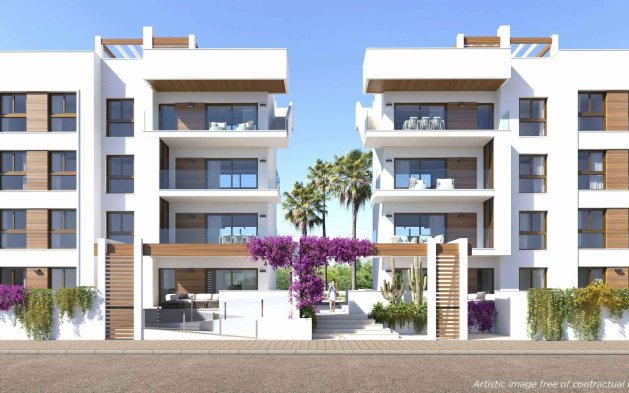 Obra nueva - Apartamento en planta baja - Los Alcázares
