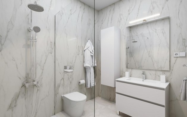 Obra nueva - Ático - Puerto de Mazarron