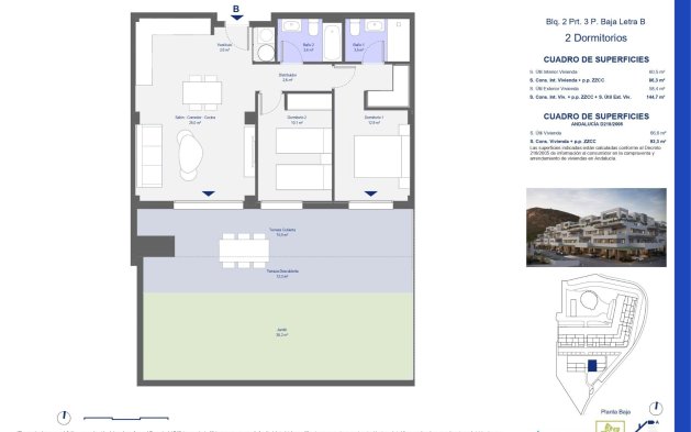 Obra nueva - Apartamento en planta baja - Pulpí