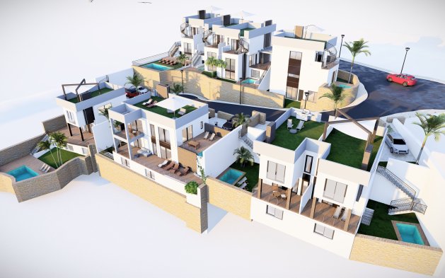 Nouvelle construction - Maison jumelée - Algorfa