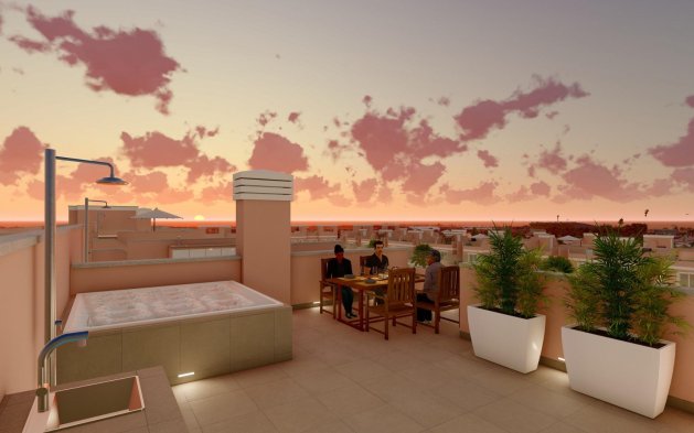 Obra nueva - Adosado - Pilar de la Horadada