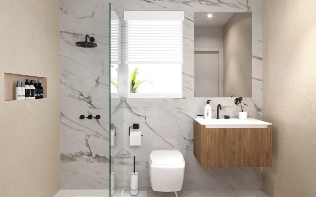 Obra nueva - Villa independiente - Los Alcázares