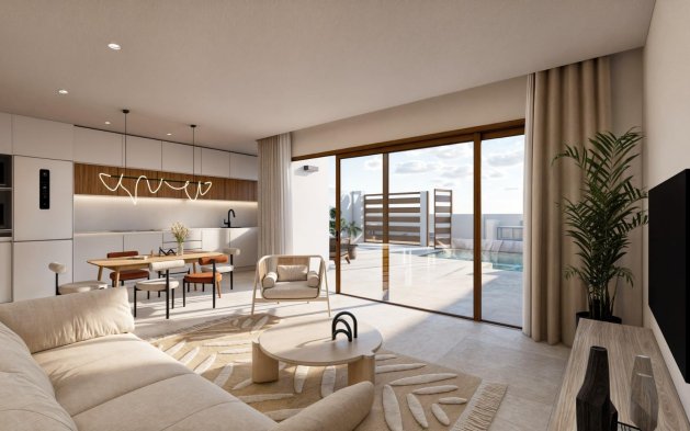 Obra nueva - Villa independiente - Torre Pacheco