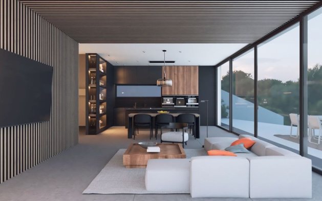 Obra nueva - Villa independiente - Altea