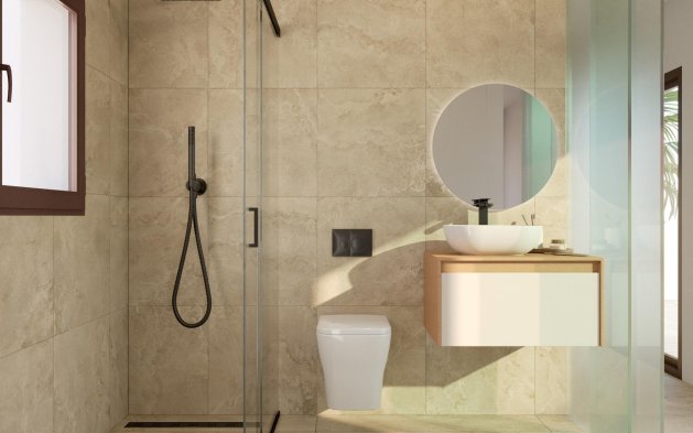 Obra nueva - Villa independiente - Algorfa