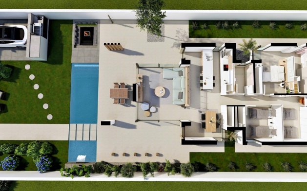 Obra nueva - Villa independiente - San Fulgencio