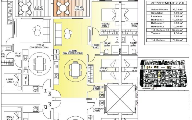 Nouvelle construction - Appartement au dernier étage - San Miguel de Salinas