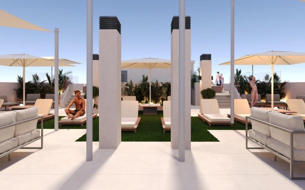 Obra nueva - Apartamento en planta baja - San Miguel de Salinas