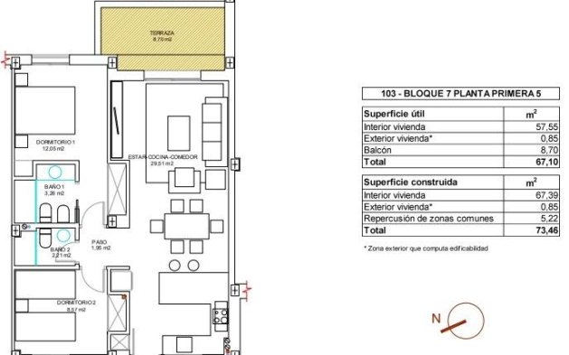 New Build - Apartment - Vera