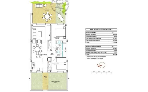 New Build - Ground floor Apartment - Vera