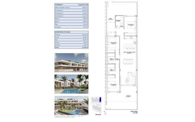 New Build - Ground floor Apartment - Pilar de la Horadada