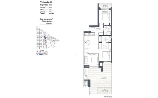 New Build - Ground floor Apartment - Los Alcázares