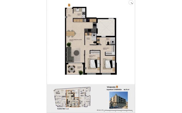 New Build - Apartment - Catral