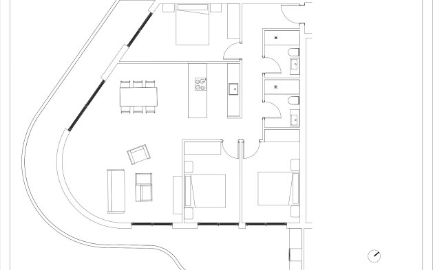 Resale - Apartment - Calpe