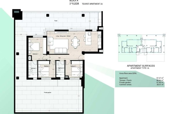 New Build - Ground floor Apartment - Los Alcázares