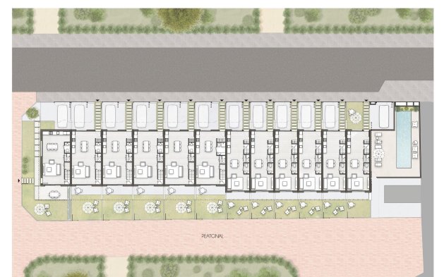 New Build - Townhouse - Pilar de la Horadada