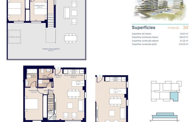 Obra nueva - Ático - Villajoyosa