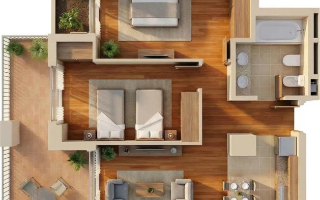 Obra nueva - Apartamento - Vera