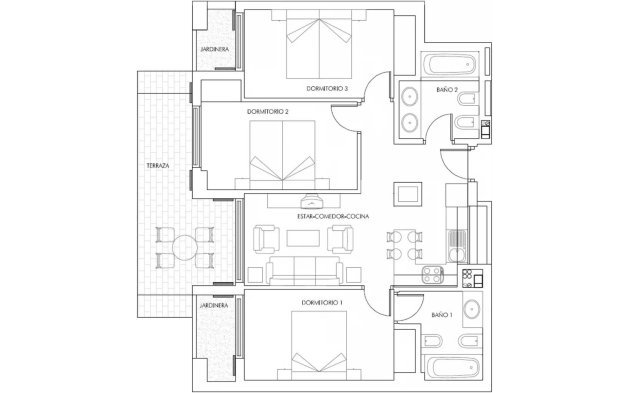 Nouvelle construction - Appartement en rez-de-chaussée - Vera