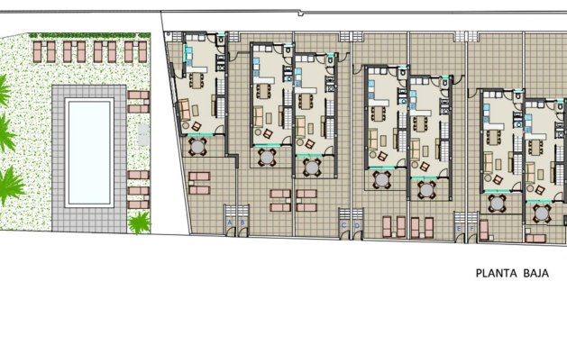 Nouvelle construction - Maison jumelée - Moncofa